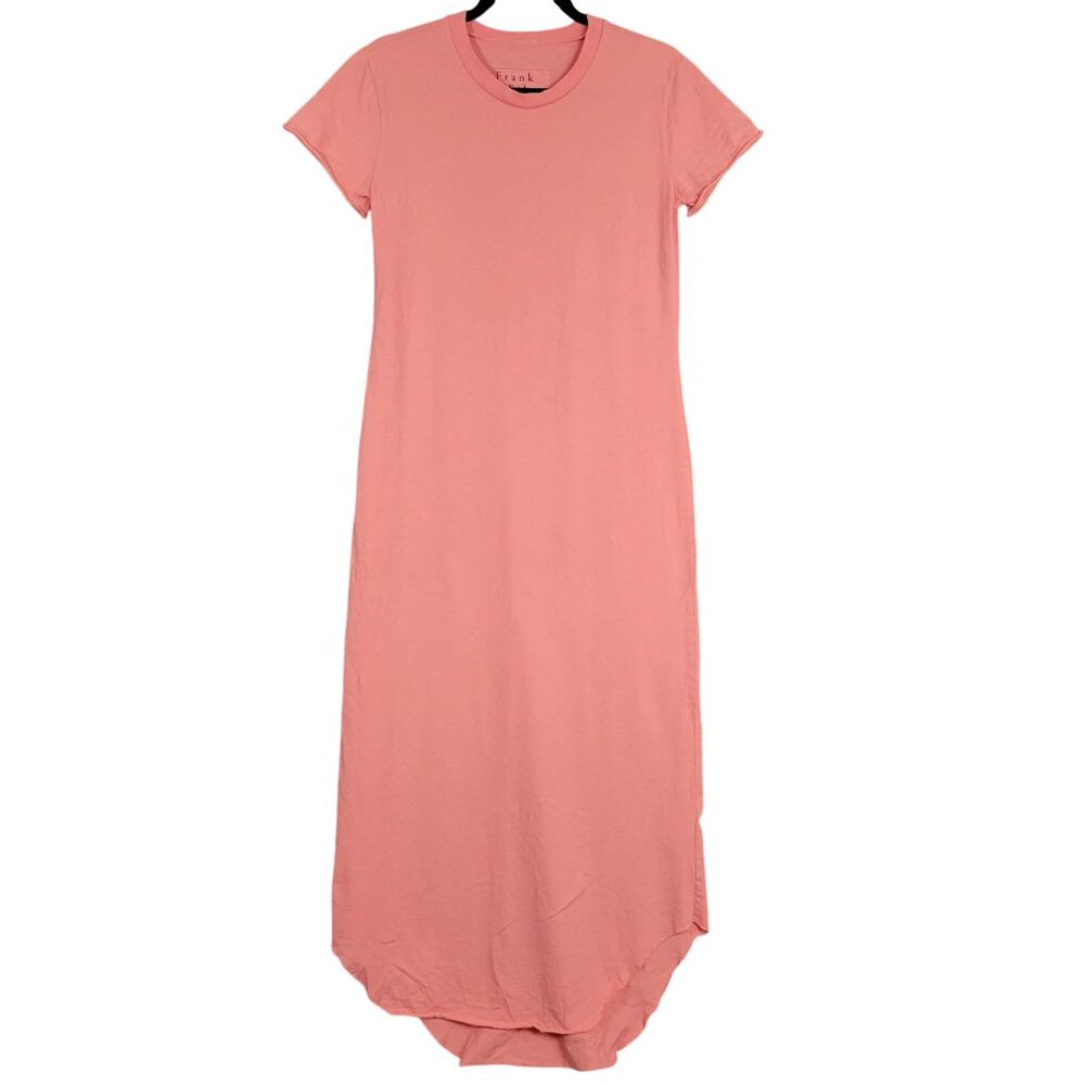FRANK & EILEEN Pink Harper Perfect Tee Maxi Dress Beachy Comfort SIZE SMALL